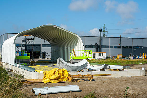Structure en acier préfabriquée