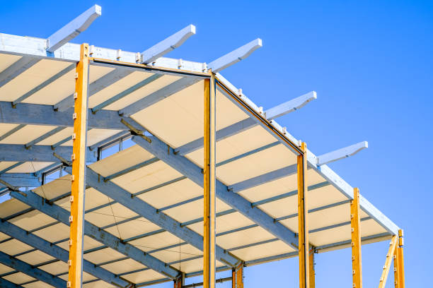 Pignon bois pour hall